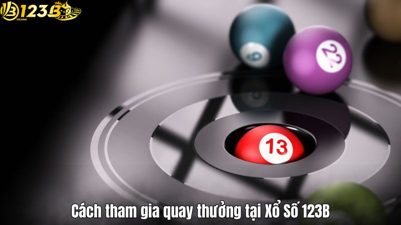 Cách tham gia quay thưởng tại Xổ Số 123B