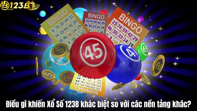 Điều gì khiến Xổ Số 123B khác biệt so với các nền tảng khác?