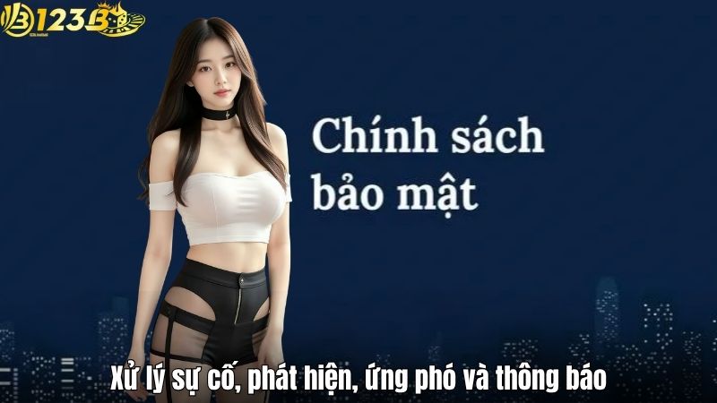 Xử lý sự cố, phát hiện, ứng phó và thông báo